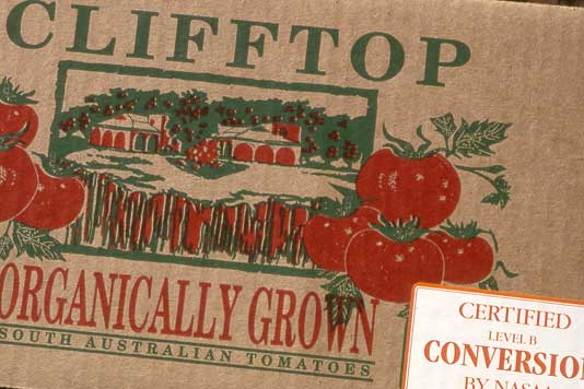 organic_box The certification label indicates a farm in transition from conventional to organic production.