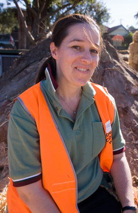 Kogarah Council's waste manager, Fiona Stock, has seen the project through from the start.