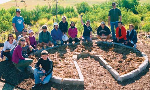 randwick_garden2 Class aorund the training garden's keyhole garden.